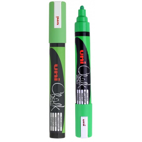 Uni Mitsubishi Chalk Marker kriedový popisovač fluo zelený 1,8-2,5 mm, PWE-5M