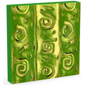 Aha Papírové ubrousky 3 vrstvé 33 x 33 cm 20 kusů Athena zelené