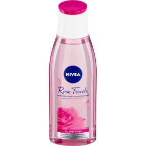 Nivea Rose Touch Čistiace hydratačné mlieko pre všetky typy pleti 200 ml