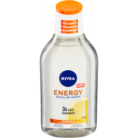 Nivea Energy Micelárna voda s vitamínom C pre všetky typy pleti 400 ml
