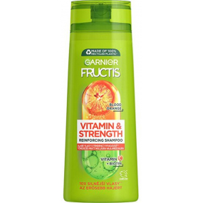 Šampón Garnier Fructis Vitamin & Strength na slabé vlasy so sklonom k vypadávaniu 250 ml