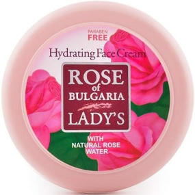 Rose of Bulgaria Hydratačný krém na tvár s ružovou vodou 100 ml