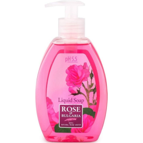 Rose of Bulgaria Tekuté mydlo s ružovou vodou 300 ml