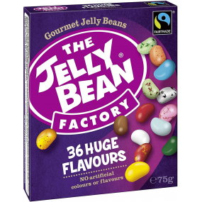The Jelly Bean Factory 36 príchutí želé zmesí 75 g