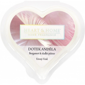 Srdce & Domov Angel's Touch Sójový vosk s prírodnou vôňou 26 g