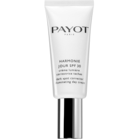 Payot Harmonie Jour SPF30 Rozjasňujúci hydratačný denný krém proti pigmentovým škvrnám pre všetky typy pleti 40 ml