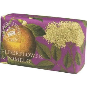 Anglické mydlo Elderflower & Pomelo - Elderflower & Pomelo prírodné parfumované toaletné mydlo s bambuckým maslom 240 g