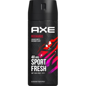 Axe Recharge 48h dezodorant v spreji pre mužov 150 ml