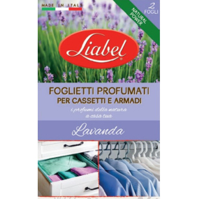 Liabel Lavender - Vrecko s vôňou levandule do skríň, zásuviek, botníkov 2 ks