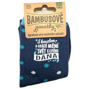 Albi Bambusové ponožky Dana, velikost 37 - 42