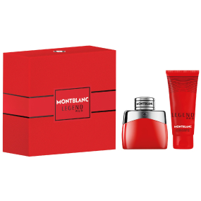 Montblanc Legend Red parfumovaná voda 50 ml + sprchový gél 100 ml, darčeková súprava pre mužov