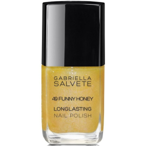 Gabriella Salvete Longlasting Enamel dlhotrvajúci lak na nechty s vysokým leskom 49 Funny Honey 11 ml