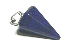 Lapis Lazuli kyvadlo prírodný kameň 2,2 cm, kameň harmónie