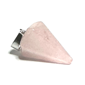 Ružové kyvadlo prírodný kameň 2,2 cm, kameň lásky