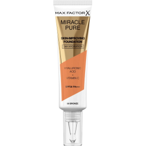 Max Factor Miracle Pure dlhotrvajúci make-up 80 Bronze 30 ml