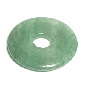Aventurín zelený Donut prírodný kameň 30 mm, kameň šťastia