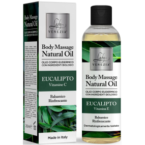 Prírodný telový masážny olej Lady Venezia Eukalyptus 250 ml