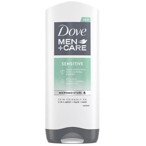 Dove Men + Care Sensitive sprchový gél na citlivú pokožku pre mužov 250 ml