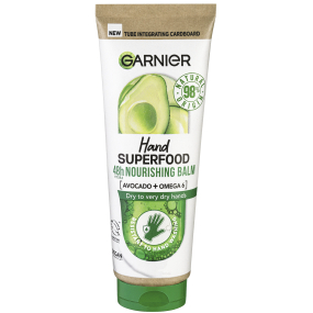 Garnier Hand Superfood Avocado Cream na suché až veľmi suché ruky 75 ml