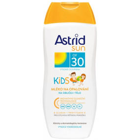 Astrid Sun Kids OF30 opaľovacie mlieko pre deti 200 ml