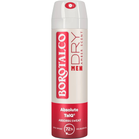 Borotalco Men Dry Amber Scent dezodorant v spreji pre mužov 150 ml