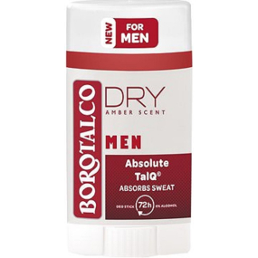 Borotalco Men Dry Amber Scent dezodorant pre mužov 40 ml