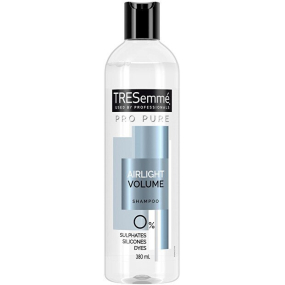 TRESemmé Pro Pure Airlight Volume šampón na vlasy bez objemu 380 ml