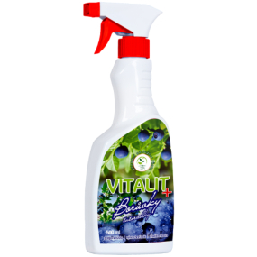 Bio-Enzyme Vitalit+ Čučoriedky prírodný biostimulátor pre rast a vitalitu rastlín 500 ml sprej