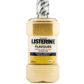 Ústna voda Listerine Flavours Fresh Lime & Mint 500 ml