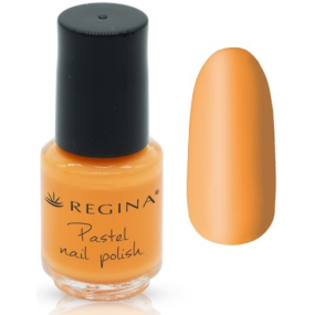 Regina Pastel rýchloschnúci lak na nechty 130 Orange 4 ml