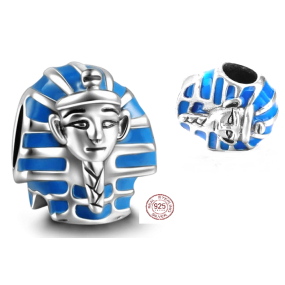 Striebro 925 Egypt Faraón, cestovný náramok korálek