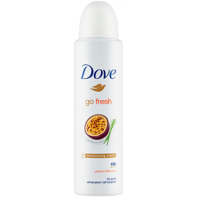 Dove Go Fresh Maracuja a citrónová tráva antiperspiračný dezodorant v spreji 150 ml