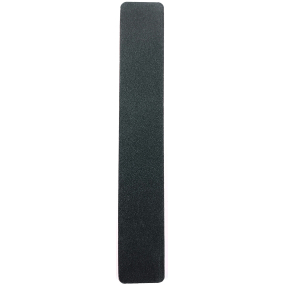 Pilník na nechty plochý čierny štvorcový 18 cm