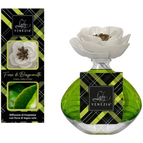 Lady Venezia Luxury Fiori di Bergamotto - aróma difuzér s kvetmi bergamotu pre postupné uvoľňovanie vône 100 ml