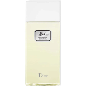Christian Dior Eau Sauvage sprchový gél pre mužov 200 ml