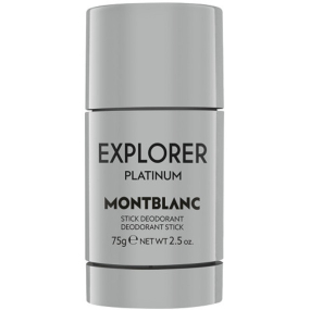 Montblanc Explorer Platinum dezodorant pre mužov 75 g