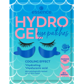 Essence Hydro Gel Eye Patches hydrogélové očné vankúšiky pre vyživenú pokožku okolo očí 03 Eye Am a Mermaid 1 pár