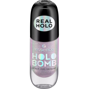 Essence Holo Bomb lak na nechty s holografickým efektom 05 Holo Me Tight 8 ml
