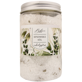 Bohemia Gifts Epsomská soľ s bylinkami Eukalyptus 400 g