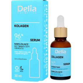 Delia Cosmetics Kolagén 96% hydratačné sérum na tvár, krk a dekolt s kolagénom 30 ml
