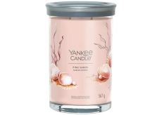 Yankee Candle Pink Sands - Vonná sviečka Pink Sands Signature Tumbler veľká sklenená 2 knôty 567 g