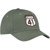Coach Pánska čiapka 2023 zelená s logom 1 kus