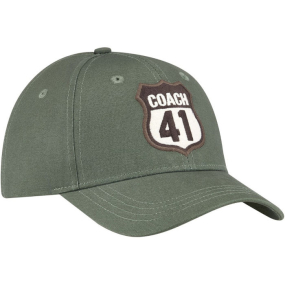 Coach Pánska čiapka 2023 zelená s logom 1 kus