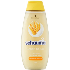 Schauma Jemný regeneračný šampón s pšeničným balzamom na suché a poškodené vlasy 400 ml