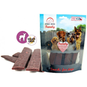 Fine Dog Family jahňací pásik prírodná mäsová pochúťka pre psy 200 g