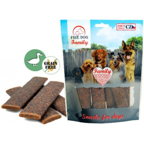 Fine Dog Family kačací pásik prírodná mäsová pochúťka pre psy 200 g