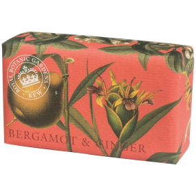 English Soap Bergamot & Ginger - Bergamot a zázvor - prírodné parfumované toaletné mydlo s bambuckým maslom 240 g