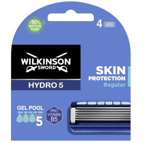 Wilkinson Sword Hydro 5 Gel Pool Regular Náhradné čepele pre mužov 4 kusy