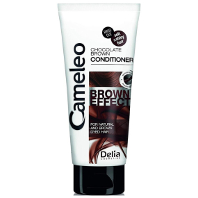 Delia Cosmetics Cameleo posilňujúci kondicionér pre prírodné hnedé a farbené vlasy, jemné a lesklé 200 ml
