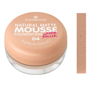 Essence Natural Matte Mousse Foundation penový make-up 04 16 g